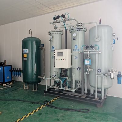 Sản xuất khí nitơ hoàn toàn tự động với bình áp suất được chứng nhận