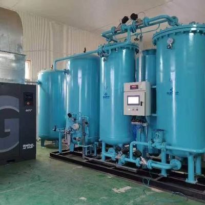ISO9001 15Nm3 Áp lực lắc hấp thụ PSA Nhà máy oxy Bảo trì thấp