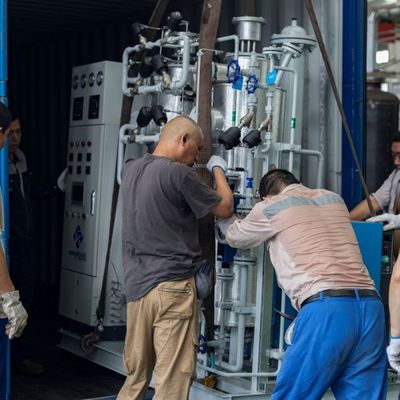 Thời gian sử dụng dài được đảm bảo trên cơ sở máy lọc khí nitơ với chứng chỉ CE
