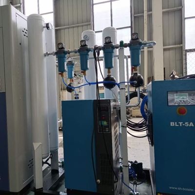5Nm3hr Tỷ lệ dòng chảy nhỏ Capacity 220V Voltage PSA Based Oxy Plant