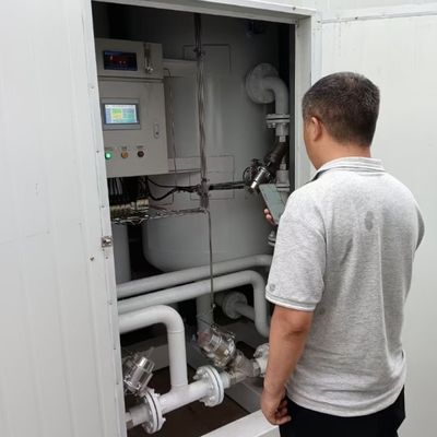 Tự động sản xuất Psa khí nitơ máy phát điện gói trong thùng chứa loại di động