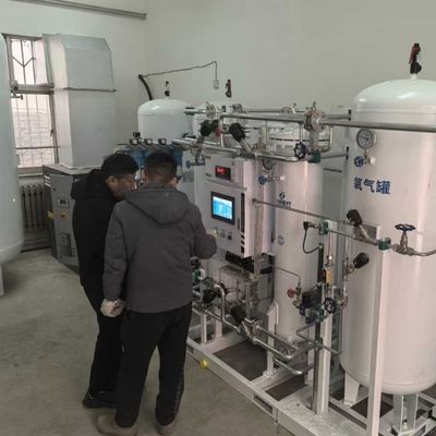 Máy phát oxy khí nén PSA với trạm đổ xi lanh