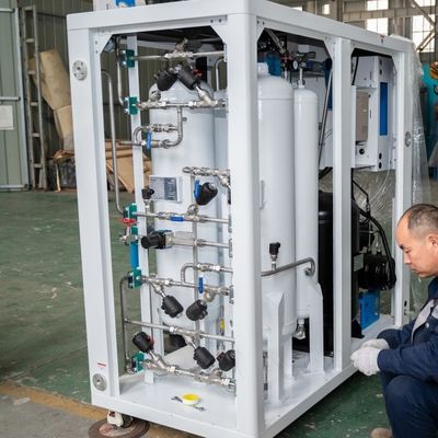 Sản xuất nhanh hoàn toàn tự động khí hydro khí thép không gỉ máy trộn khí