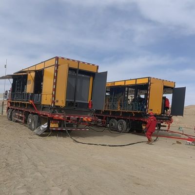 Máy tạo nitơ tách màng loại chứa để làm trống đường ống