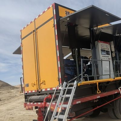 Máy phát nitơ tách màng di động với máy nén không khí diesel