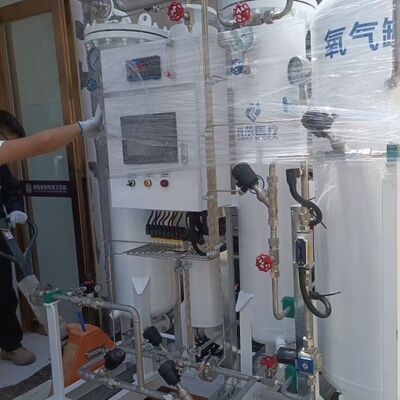 Đường ống thép không gỉ tiêu thụ điện năng thấp 1KW Nhà máy oxy y tế Psa