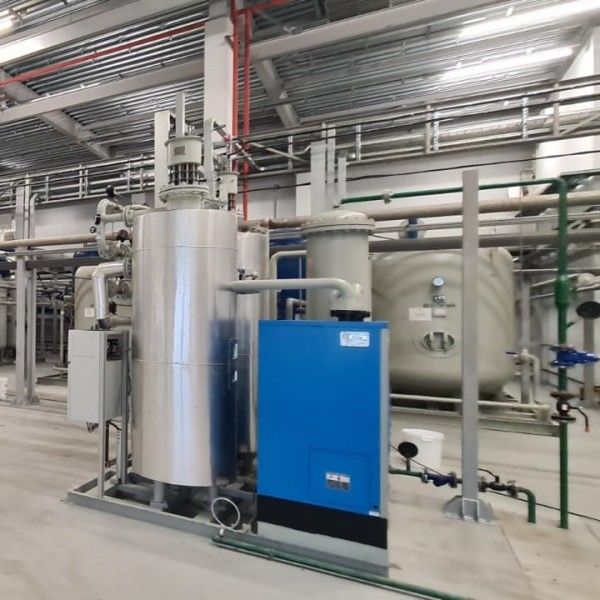 PSA loại 50NM3HR Máy sản xuất khí nitơ tinh khiết cao cho sắt và thép