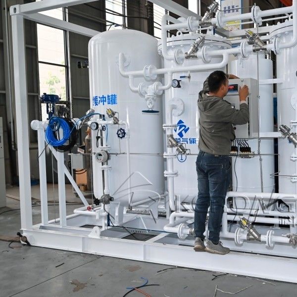 27barG áp suất làm việc Carbon Steel vật liệu Nitrogen Generator cho cắt laser