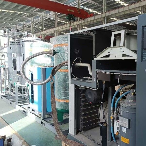 Thiết kế dạng đế trượt Máy phát nitơ áp suất làm việc 20barG cho cắt laser