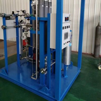 Đơn vị sản xuất nitơ di động được gắn trên trượt (skid mounted mobile nitrogen generation unit) N2 Membrane Generator Max 300bar