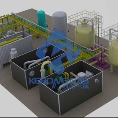 Máy phát điện oxy VPSA nhỏ gọn với máy theo dõi oxy Dễ cài đặt