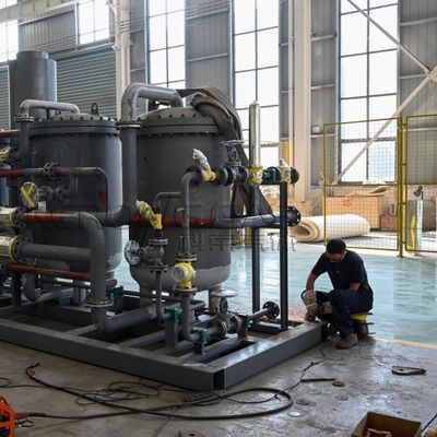 16 bar tiêu thụ thấp Nhà máy tạo khí nitơ tại chỗ để cắt laser