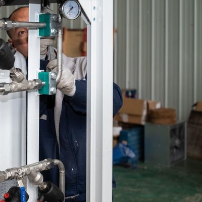 5%~35% Động cơ trộn khí hydro và nitơ có thể điều chỉnh vật liệu thép không gỉ 10000Nm3/hr