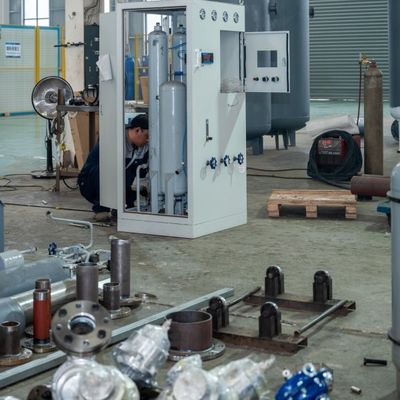 Stainless Steel Online Monitor Purity Nitrogen And Hydrogen Gas Mixer 10Nm3/hr Công suất