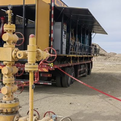 Máy tạo nitơ tách màng loại chứa để làm trống đường ống