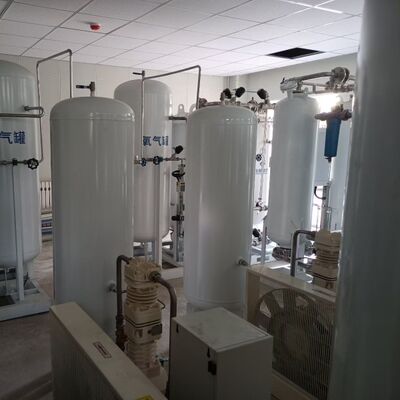 Đường ống thép không gỉ tiêu thụ điện năng thấp 1KW Nhà máy oxy y tế Psa